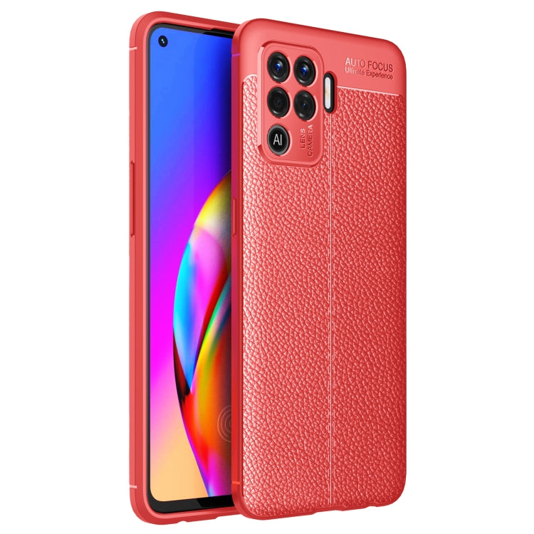 Litchi Texture TPU Shockproof Case, For vivo iQOO Neo5, For Xiaomi Mi 11 Lite, For OPPO F19 Pro, For Xiaomi Redmi Note 10 5G