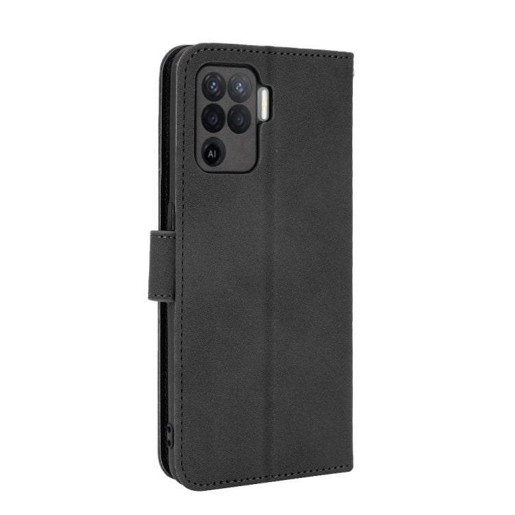 Solid Color Skin Feel Magnetic Buckle Horizontal Flip Calf Texture PU Leather Case with Holder & Card Slots & Wallet, For Oppo A94, For Oppo F19 Pro, For Oppo Reno5 F, For Xiaomi Redmi Note 10