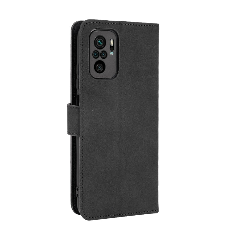 Solid Color Skin Feel Magnetic Buckle Horizontal Flip Calf Texture PU Leather Case with Holder & Card Slots & Wallet, For Xiaomi Redmi Note 10S