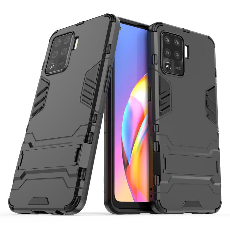 Shockproof PC + TPU Protective Case with Hidden Holder, For OPPO A94, For Xiaomi Redmi Note 10 4G, For Xiaomi Mi 10S