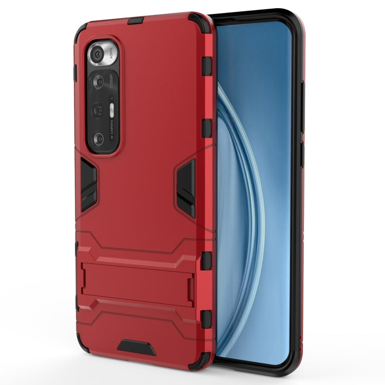 Shockproof PC + TPU Protective Case with Hidden Holder, For OPPO A94, For Xiaomi Redmi Note 10 4G, For Xiaomi Mi 10S