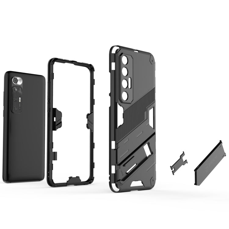 Punk Armor 2 in 1 PC + TPU Shockproof Case with Invisible Holder