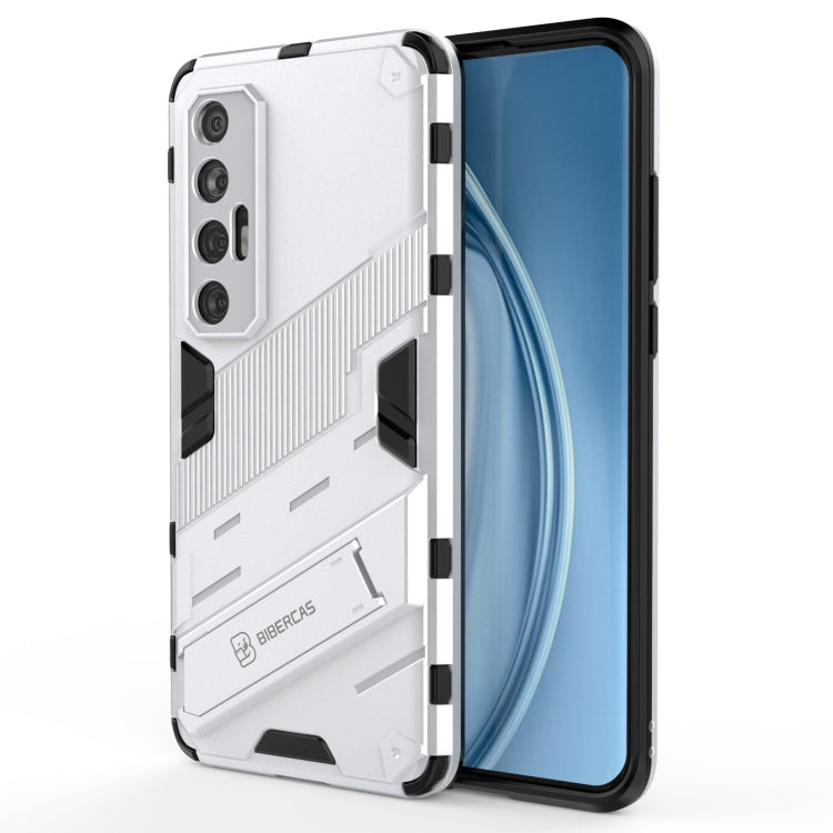 Punk Armor 2 in 1 PC + TPU Shockproof Case with Invisible Holder