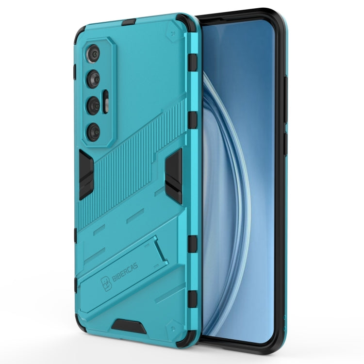 Punk Armor 2 in 1 PC + TPU Shockproof Case with Invisible Holder