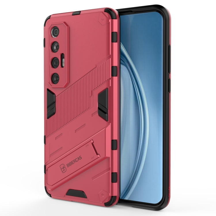 Punk Armor 2 in 1 PC + TPU Shockproof Case with Invisible Holder