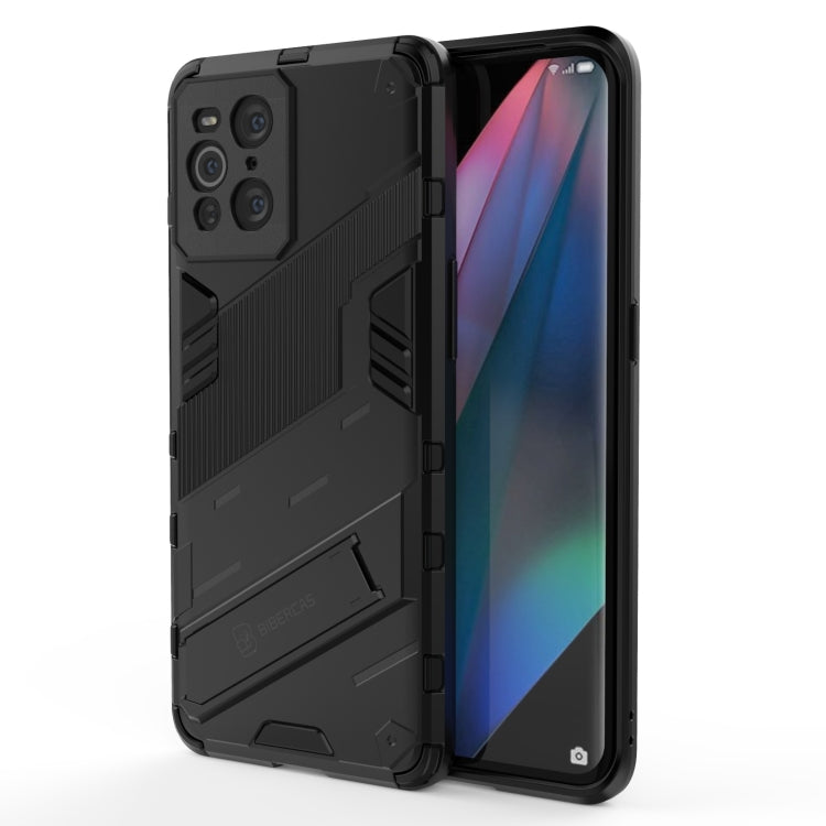 Punk Armor 2 in 1 PC + TPU Shockproof Case with Invisible Holder