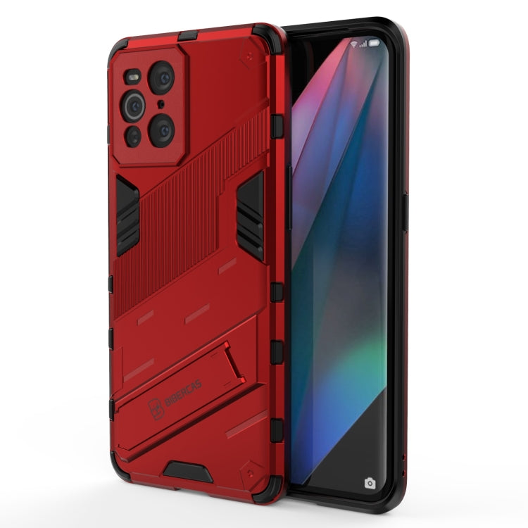 Punk Armor 2 in 1 PC + TPU Shockproof Case with Invisible Holder