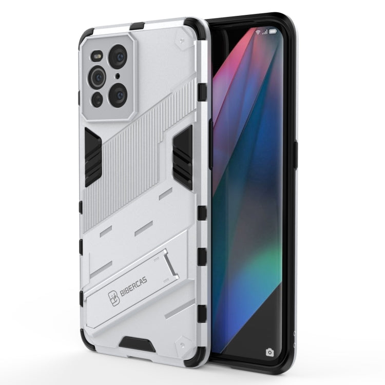 Punk Armor 2 in 1 PC + TPU Shockproof Case with Invisible Holder