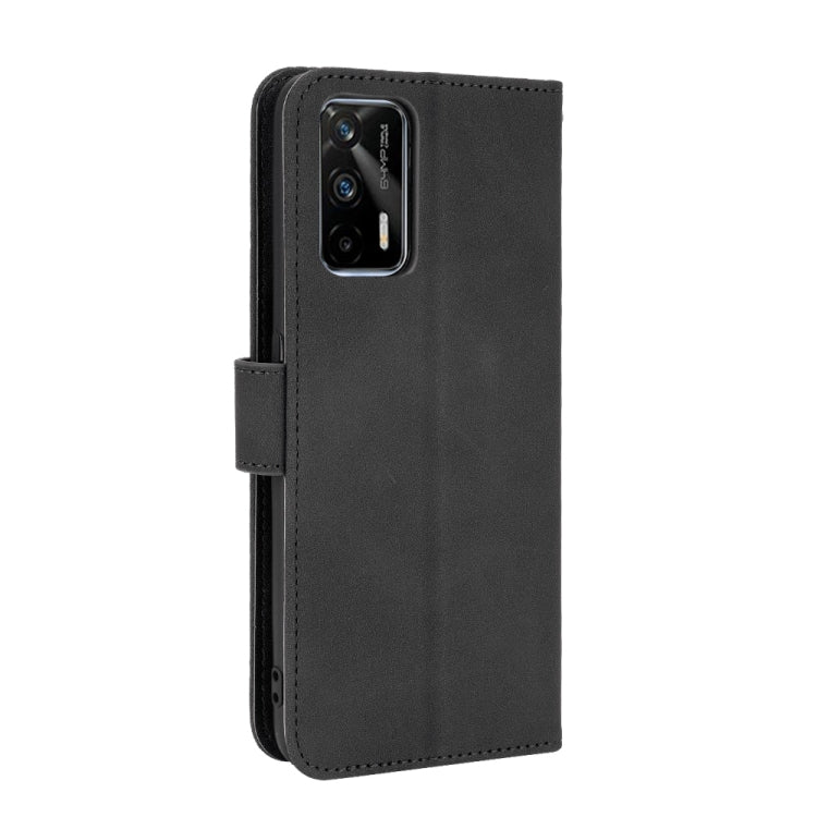 Solid Color Skin Feel Magnetic Buckle Horizontal Flip PU Leather Case with Holder & Card Slots & Wallet, For OPPO Realme GT 5G