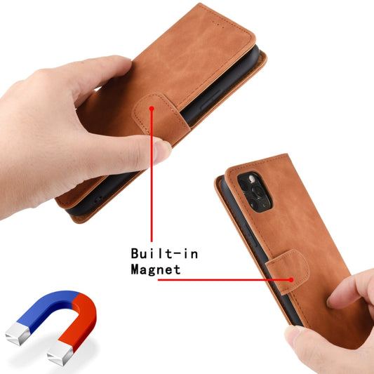 Solid Color Skin Feel Magnetic Buckle Horizontal Flip PU Leather Case with Holder & Card Slots & Wallet, For OPPO Realme GT 5G