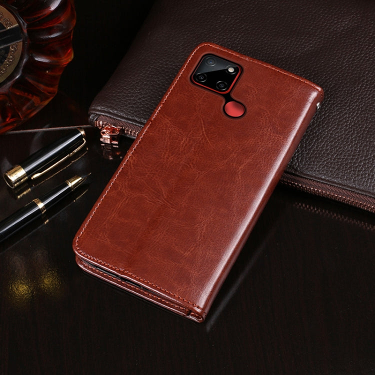 idewei Crazy Horse Texture Horizontal Flip Leather Case with Holder &amp; Card Slots &amp; Wallet, For OPPO Find X3 Neo, For OPPO Realme C21, For OPPO Realme C25