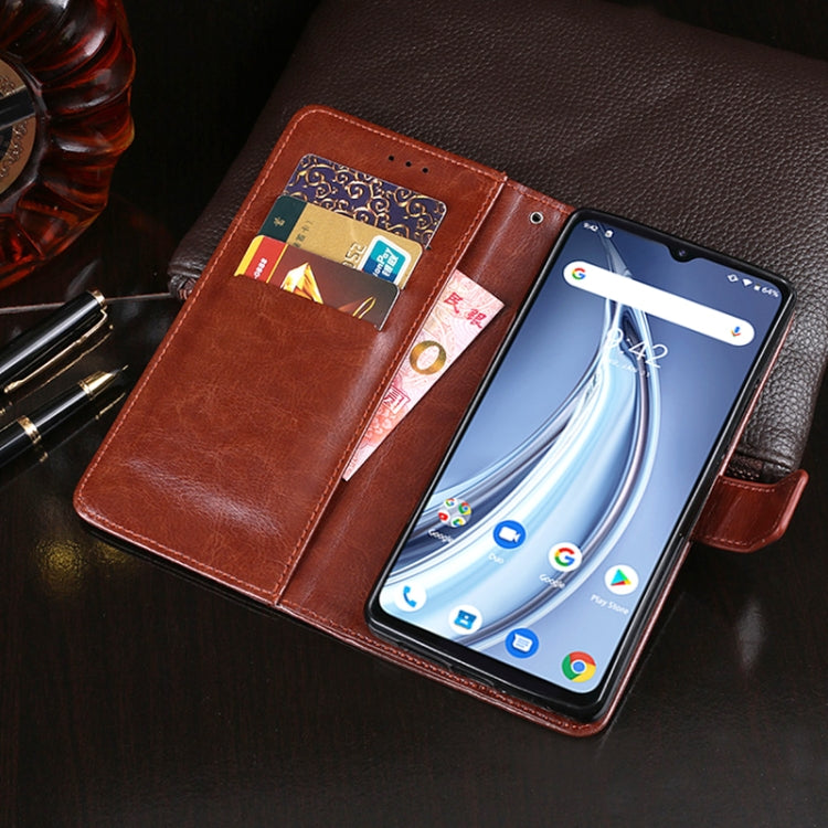 idewei Crazy Horse Texture Horizontal Flip Leather Case with Holder &amp; Card Slots &amp; Wallet, For OPPO Realme GT Neo, For TCL 20 SE, For UMIDIGI A9