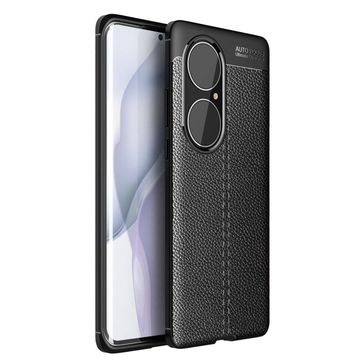 Litchi Texture TPU Shockproof Case, For Huawei P50 Pro