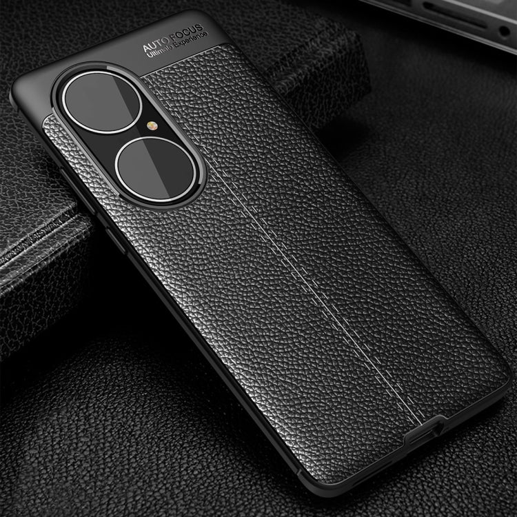 Litchi Texture TPU Shockproof Case, For Huawei P50 Pro