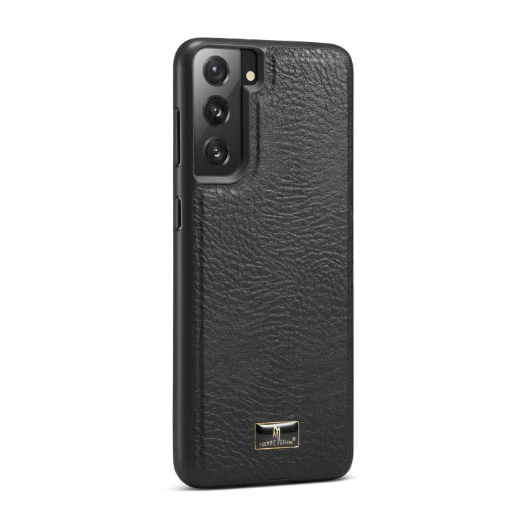 Fierre Shann Leather Texture Phone Back Cover Case, For Samsung Galaxy Note20, For Samsung Galaxy Note20 Ultra, For Samsung Galaxy S21 5G, For Samsung Galaxy S21+ 5G, For Samsung Galaxy S21 Ultra 5G, For Xiaomi Mi 11 Pro, For OPPO Find X3