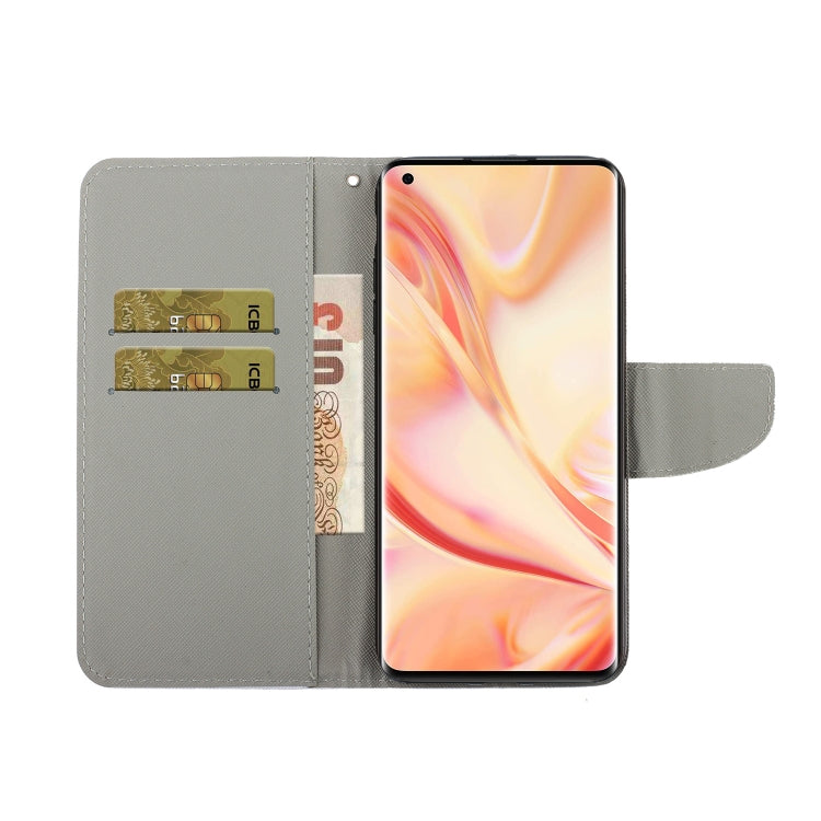 Painted Pattern Horizontal Flip Leathe Case, Series 1