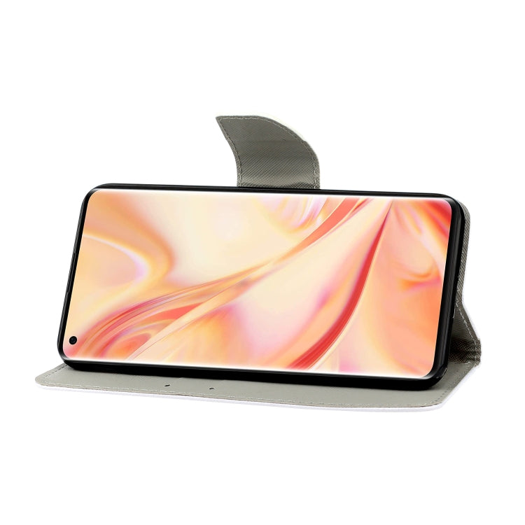 Painted Pattern Horizontal Flip Leathe Case, Series 1