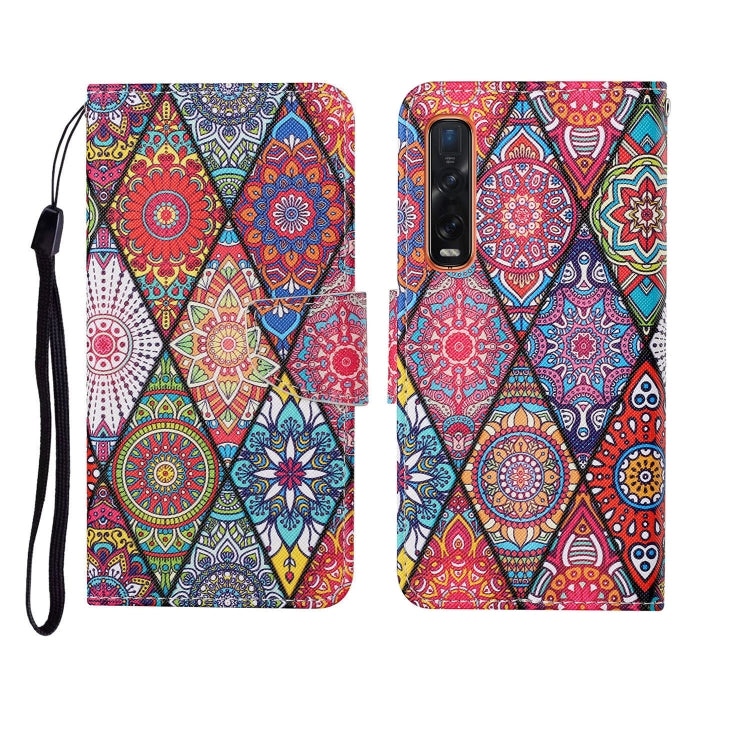 Painted Pattern Horizontal Flip Leathe Case, Series 1