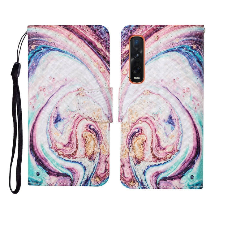 Painted Pattern Horizontal Flip Leathe Case, Series 1
