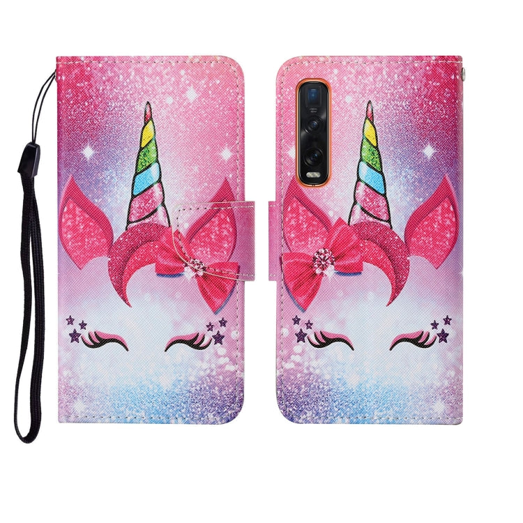 Painted Pattern Horizontal Flip Leathe Case, Series 1