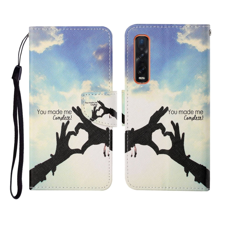 Painted Pattern Horizontal Flip Leathe Case, Series 1