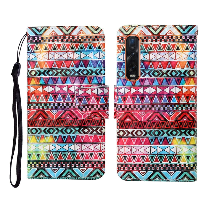 Painted Pattern Horizontal Flip Leathe Case, Series 1