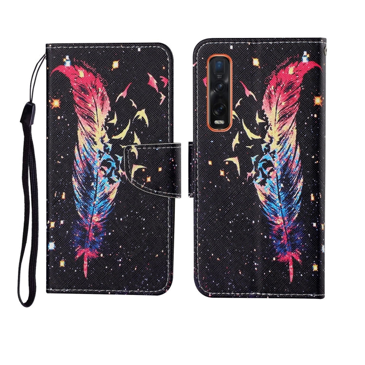 Painted Pattern Horizontal Flip Leathe Case, Series 1