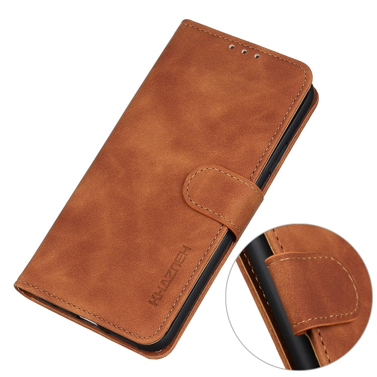 KHAZNEH Retro Texture PU + TPU Horizontal Flip Leather Case with Holder & Card Slots & Wallet, For OPPO Realme C21, For Xiaomi Poco M3 Pro 4G / Poco M3 Pro 5G / Redmi Note 10 5G