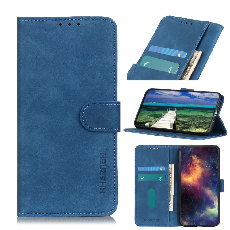 KHAZNEH Retro Texture PU + TPU Horizontal Flip Leather Case with Holder & Card Slots & Wallet, For OPPO Realme C21, For Xiaomi Poco M3 Pro 4G / Poco M3 Pro 5G / Redmi Note 10 5G