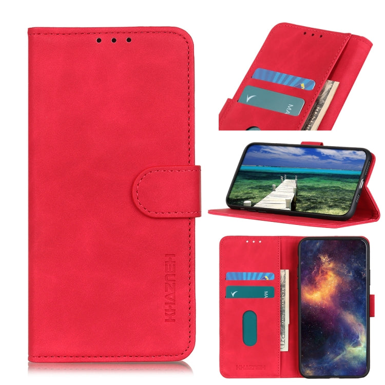 KHAZNEH Retro Texture PU + TPU Horizontal Flip Leather Case with Holder & Card Slots & Wallet, For OPPO Realme C21, For Xiaomi Poco M3 Pro 4G / Poco M3 Pro 5G / Redmi Note 10 5G