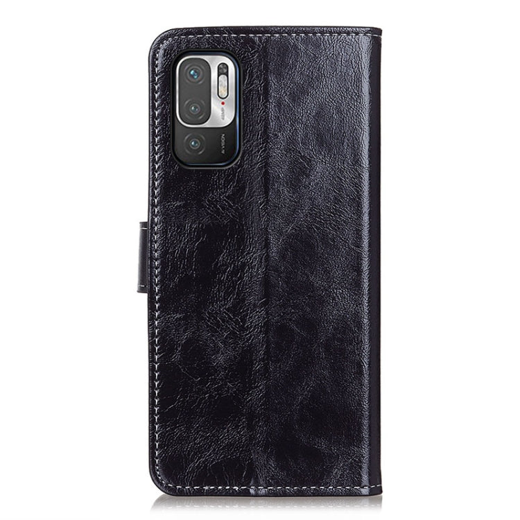 Retro Crazy Horse Texture Horizontal Flip Leather Case with Holder & Card Slots & Photo Frame & Wallet, For Xiaomi Poco M3 Pro 4G / Poco M3 Pro 5G / Redmi Note 10 5G, For OPPO Realme C21