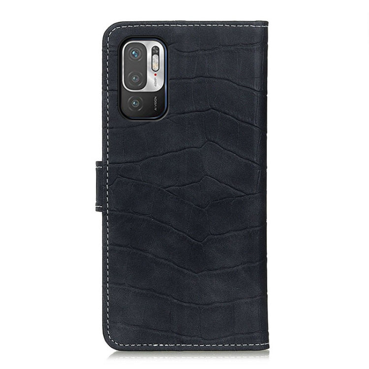 Crocodile Texture Horizontal Flip Leather Case with Holder &amp; Card Slots &amp; Wallet, For Xiaomi Poco M3 Pro 4G / Poco M3 Pro 5G / Redmi Note 10 5G, For OPPO Realme C21