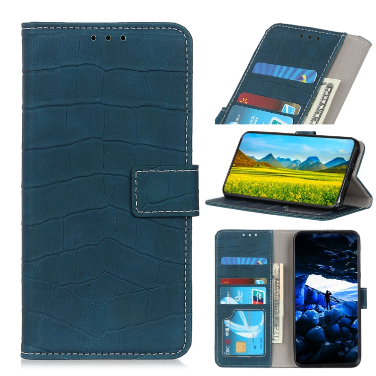 Crocodile Texture Horizontal Flip Leather Case with Holder & Card Slots & Wallet, For Xiaomi Poco M3 Pro 4G / Poco M3 Pro 5G / Redmi Note 10 5G, For OPPO Realme C21