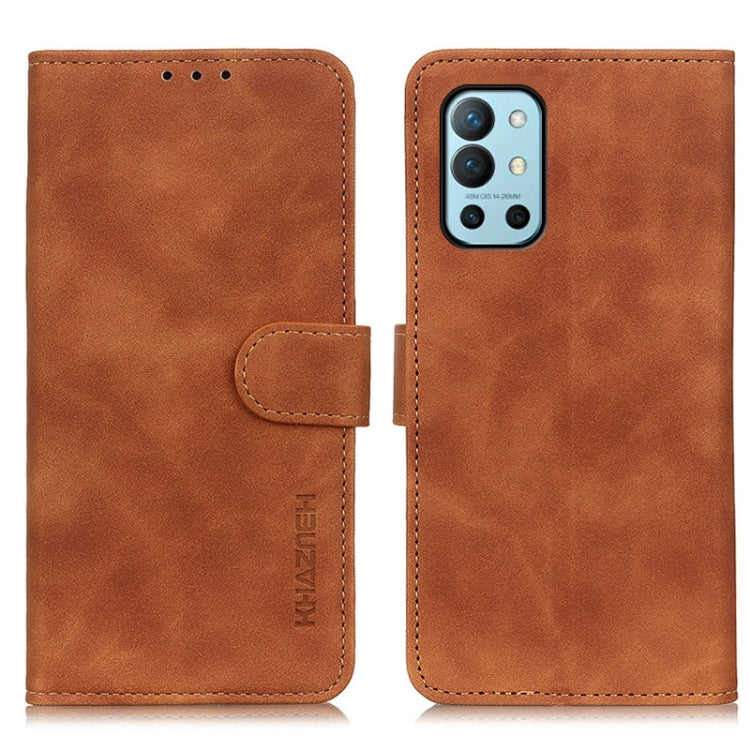 KHAZNEH Retro Texture PU + TPU Horizontal Flip Leather Case with Holder &amp; Card Slots &amp; Wallet, For OnePlus 9R, For OPPO A54 4G, For OPPO A93 5G / A54 5G / A74 5G, For OPPO Realme 8 / 8 Pro