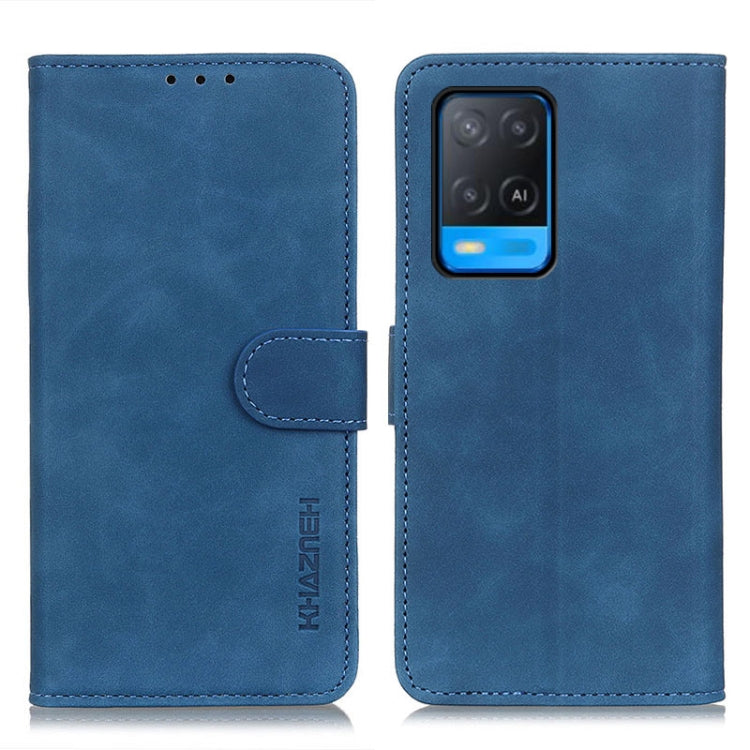 KHAZNEH Retro Texture PU + TPU Horizontal Flip Leather Case with Holder &amp; Card Slots &amp; Wallet, For OnePlus 9R, For OPPO A54 4G, For OPPO A93 5G / A54 5G / A74 5G, For OPPO Realme 8 / 8 Pro