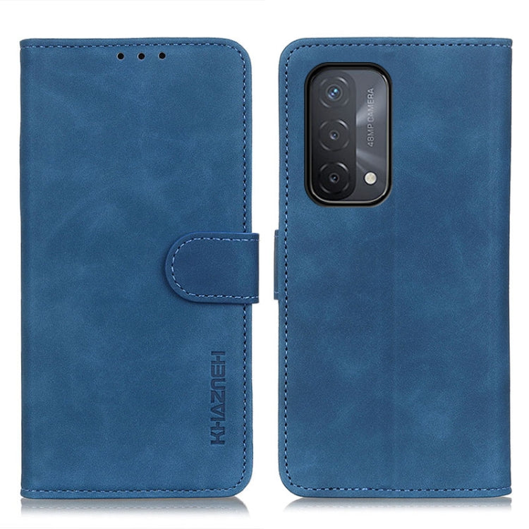 KHAZNEH Retro Texture PU + TPU Horizontal Flip Leather Case with Holder &amp; Card Slots &amp; Wallet, For OnePlus 9R, For OPPO A54 4G, For OPPO A93 5G / A54 5G / A74 5G, For OPPO Realme 8 / 8 Pro