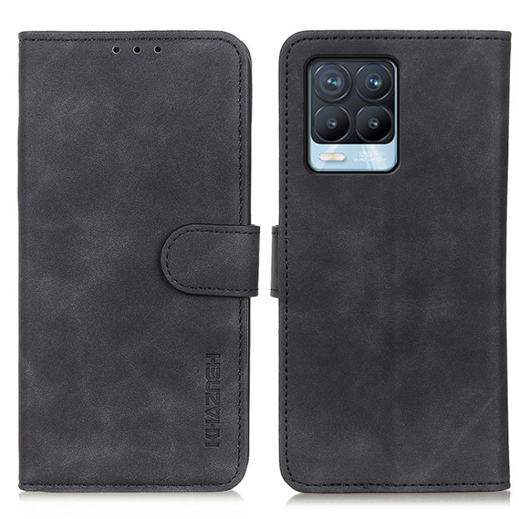 KHAZNEH Retro Texture PU + TPU Horizontal Flip Leather Case with Holder &amp; Card Slots &amp; Wallet, For OnePlus 9R, For OPPO A54 4G, For OPPO A93 5G / A54 5G / A74 5G, For OPPO Realme 8 / 8 Pro