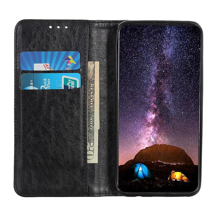 Magnetic Crazy Horse Texture Horizontal Flip Leather Case with Holder & Card Slots & Wallet, For OnePlus 9R, For OPPO A54 4G, For OPPO A93 / A54 / A74 5G, For OPPO Realme 8 / 8 Pro