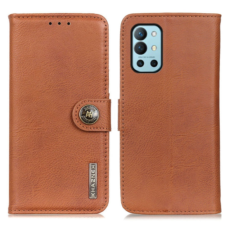 KHAZNEH Cowhide Texture Horizontal Flip Leather Case with Holder &amp; Card Slots &amp; Wallet, For OnePlus 9R, For OPPO A54 4G, For OPPO A93 5G / A54 5G / A74 5G, For OPPO Realme 8 / 8 Pro
