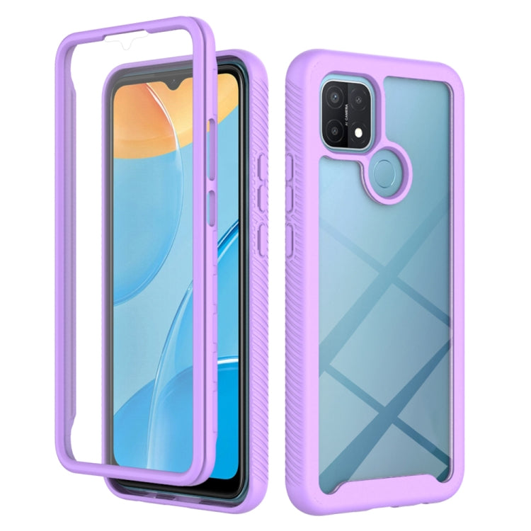 Starry Sky Solid Color Series Shockproof PC + TPU Protective Case, For OPPO A15, For OPPO A52 / A72 / A92, For OPPO A12