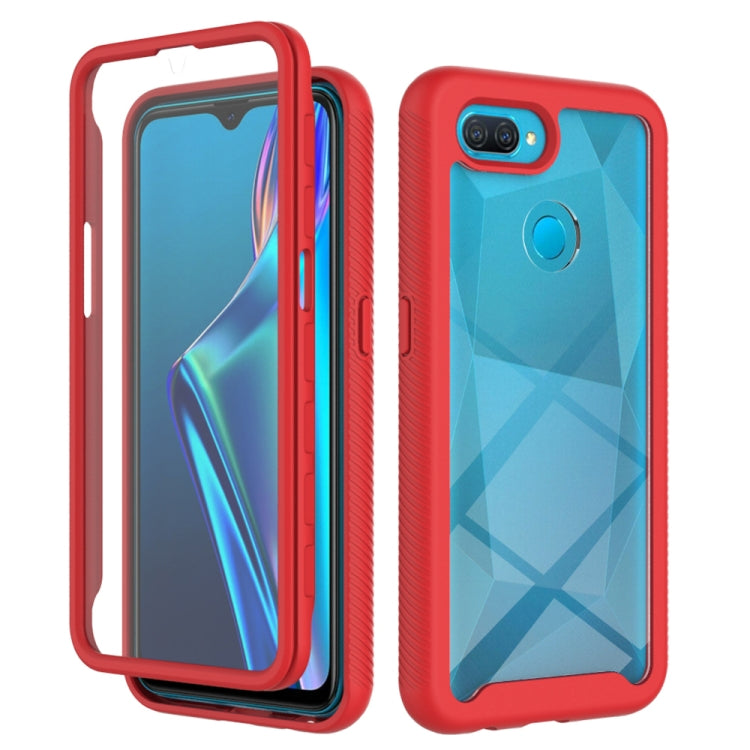 Starry Sky Solid Color Series Shockproof PC + TPU Protective Case, For OPPO A15, For OPPO A52 / A72 / A92, For OPPO A12