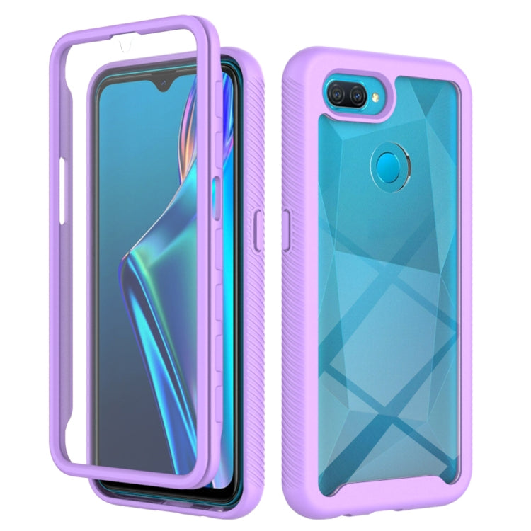 Starry Sky Solid Color Series Shockproof PC + TPU Protective Case, For OPPO A15, For OPPO A52 / A72 / A92, For OPPO A12