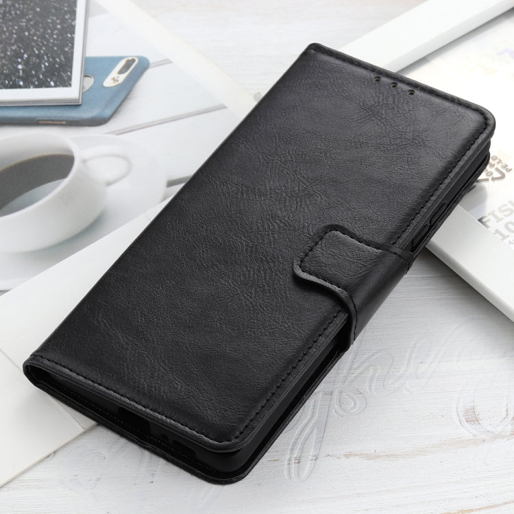 Mirren Crazy Horse Texture Horizontal Flip Leather Case with Holder & Card Slots & Wallet, For Samsung Galaxy S21 FE, For OPPO Realme 8 Pro