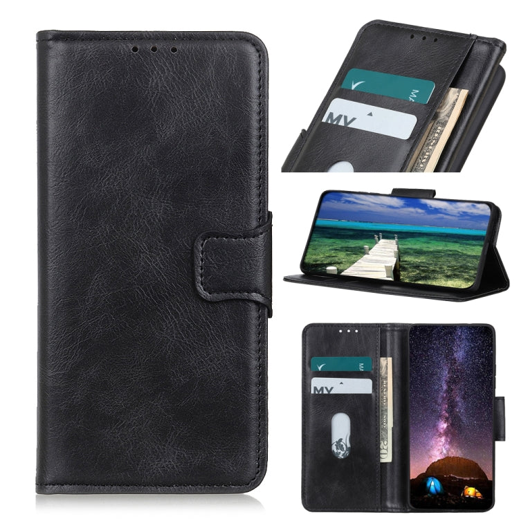 Mirren Crazy Horse Texture Horizontal Flip Leather Case with Holder & Card Slots & Wallet, For Samsung Galaxy S21 FE, For OPPO Realme 8 Pro