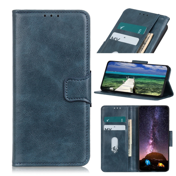 Mirren Crazy Horse Texture Horizontal Flip Leather Case with Holder & Card Slots & Wallet, For Samsung Galaxy S21 FE, For OPPO Realme 8 Pro