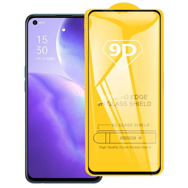 For OPPO A74 5G 9D Full Glue Full Screen Tempered Glass Film, For OPPO Reno5 Z (1 PC), For OPPO A74 5G (1 PC), For OPPO F19 (1 PC), For OPPO A54 (1 PC), For OPPO Find X3 Lite (1 PC), For OPPO F19 Pro / F19 Pro+ (1 PC), For OPPO Reno5 Lite (1 PC)