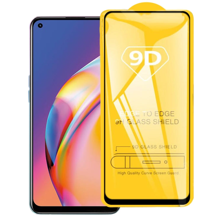 For OPPO A74 5G 9D Full Glue Full Screen Tempered Glass Film, For OPPO Reno5 Z (1 PC), For OPPO A74 5G (1 PC), For OPPO F19 (1 PC), For OPPO A54 (1 PC), For OPPO Find X3 Lite (1 PC), For OPPO F19 Pro / F19 Pro+ (1 PC), For OPPO Reno5 Lite (1 PC)