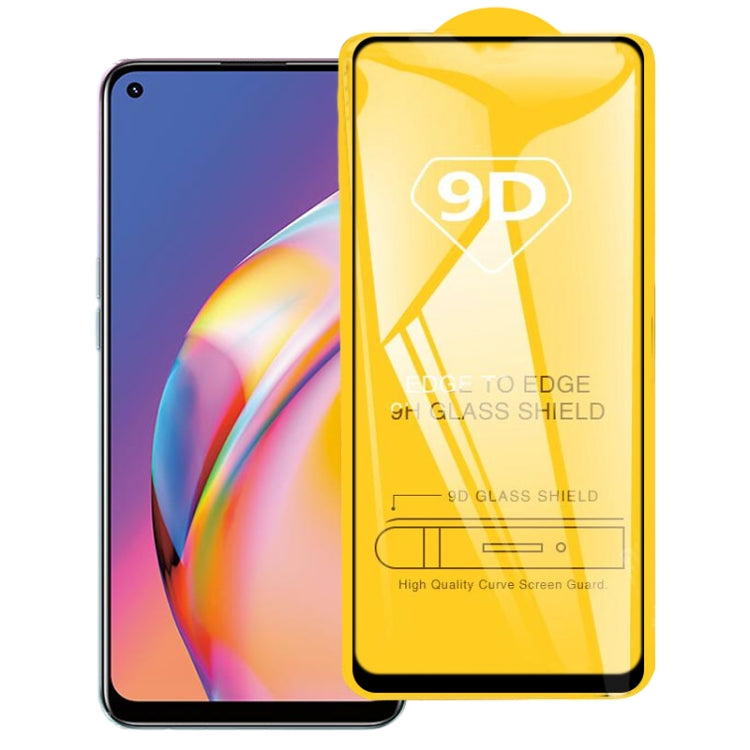 For OPPO A74 5G 9D Full Glue Full Screen Tempered Glass Film, For OPPO Reno5 Z (1 PC), For OPPO A74 5G (1 PC), For OPPO F19 (1 PC), For OPPO A54 (1 PC), For OPPO Find X3 Lite (1 PC), For OPPO F19 Pro / F19 Pro+ (1 PC), For OPPO Reno5 Lite (1 PC)