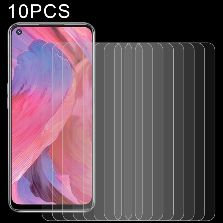 10pcs 0.26mm 9H 2.5D Tempered Glass Film, For OPPO Reno5 Z (10 PCS), For OPPO A74 5G (10 PCS), For OPPO F19 (10 PCS), For OPPO A54 (10 PCS), For OPPO Find X3 Lite (10 PCS), For OPPO F19 Pro / F19 Pro+ (10 PCS), For OPPO Reno5 Lite (10 PCS)