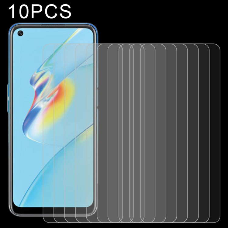 10pcs 0.26mm 9H 2.5D Tempered Glass Film, For OPPO Reno5 Z (10 PCS), For OPPO A74 5G (10 PCS), For OPPO F19 (10 PCS), For OPPO A54 (10 PCS), For OPPO Find X3 Lite (10 PCS), For OPPO F19 Pro / F19 Pro+ (10 PCS), For OPPO Reno5 Lite (10 PCS)